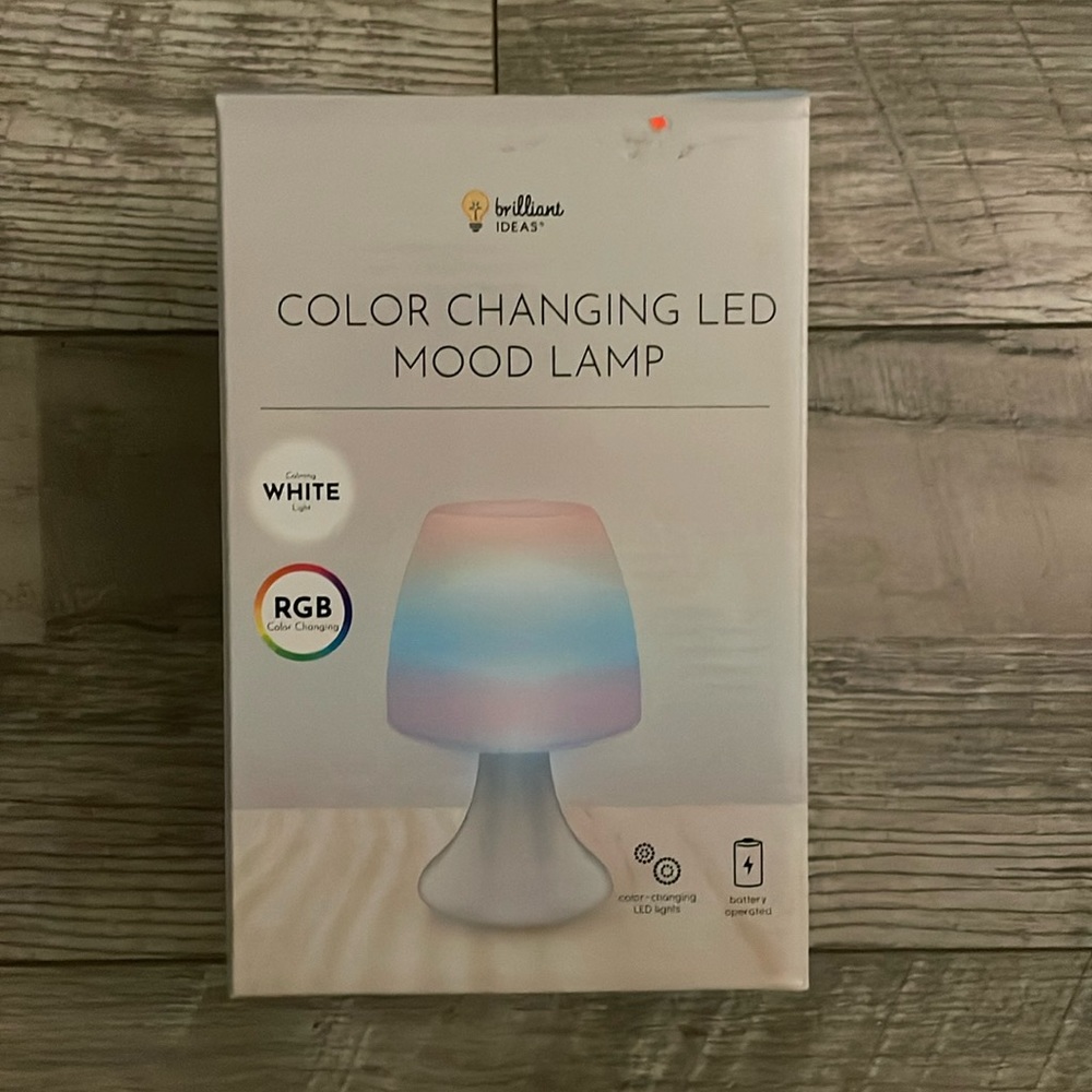 Color Changing LED Mood Lamp